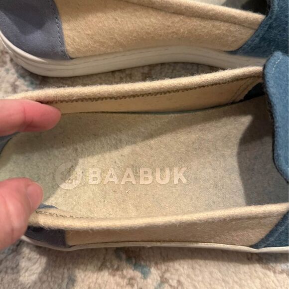 BaaBuk Wool Color-block Slip-ons Size 10 - Picture 6 of 9